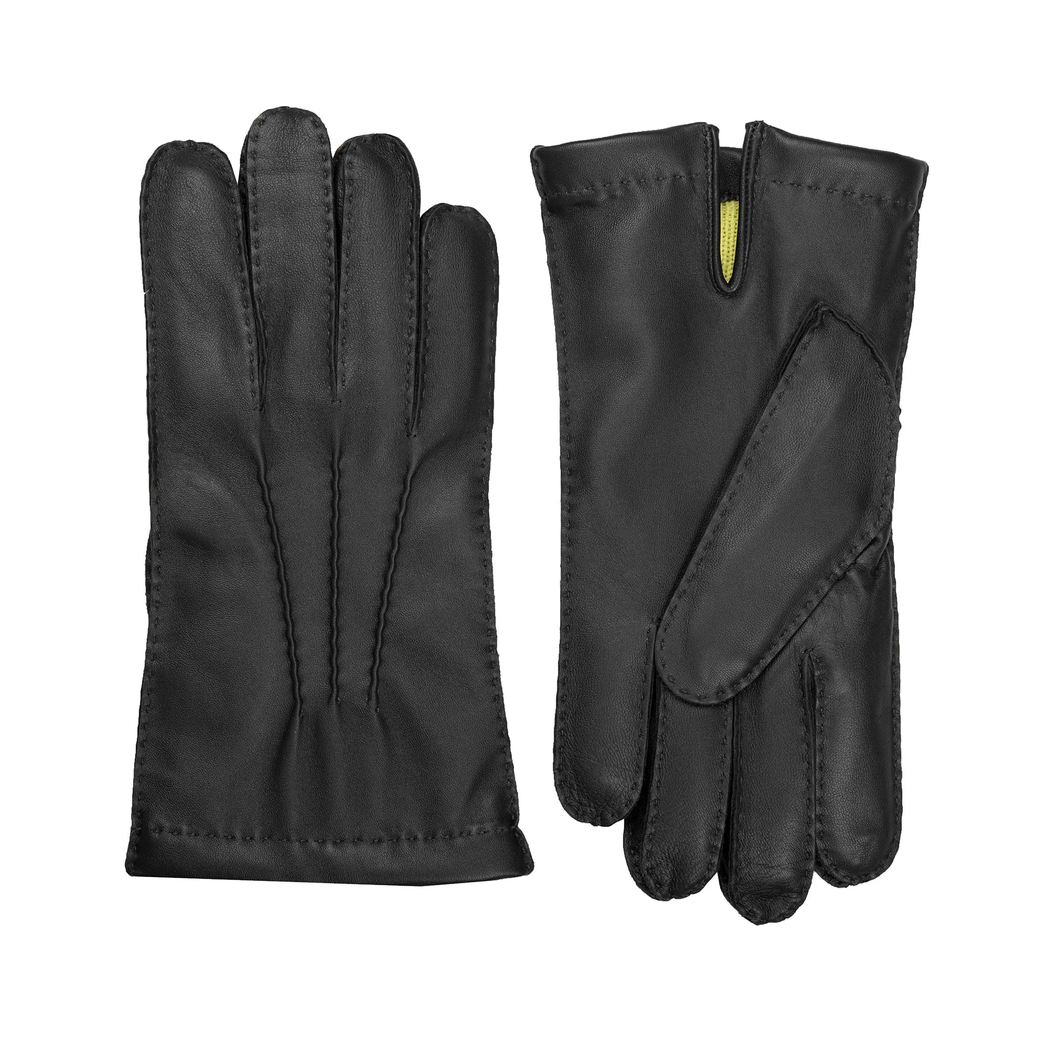 Men’s Heritage Touchscreen Handsewn Three-Point Cashmere-Lined Leather Gloves sold by Dents Gloves product image thumbnail 2