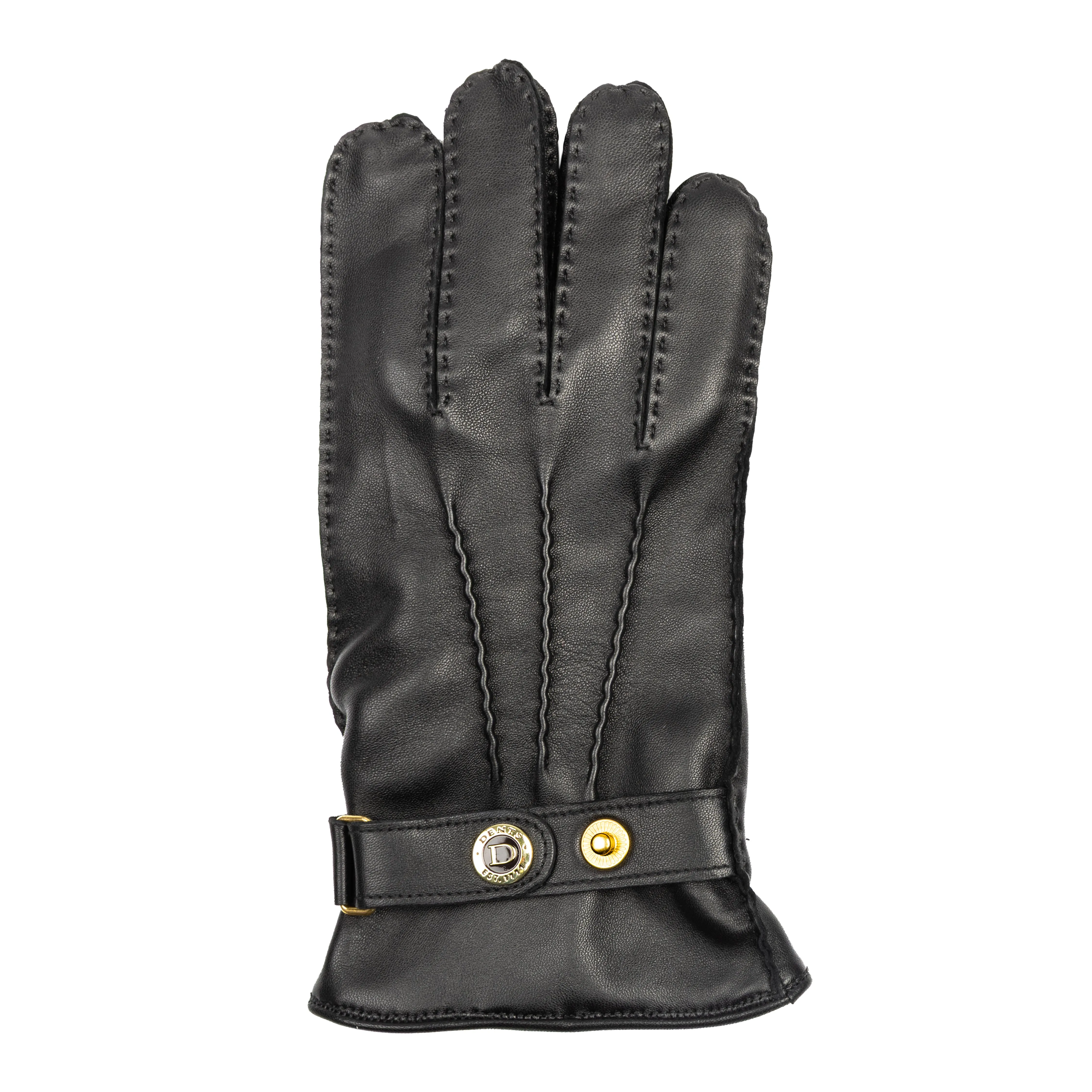 Men’s Heritage Touchscreen Handsewn Three-Point Camel Hair-Lined Leather Gloves sold by Dents Gloves product image thumbnail 3