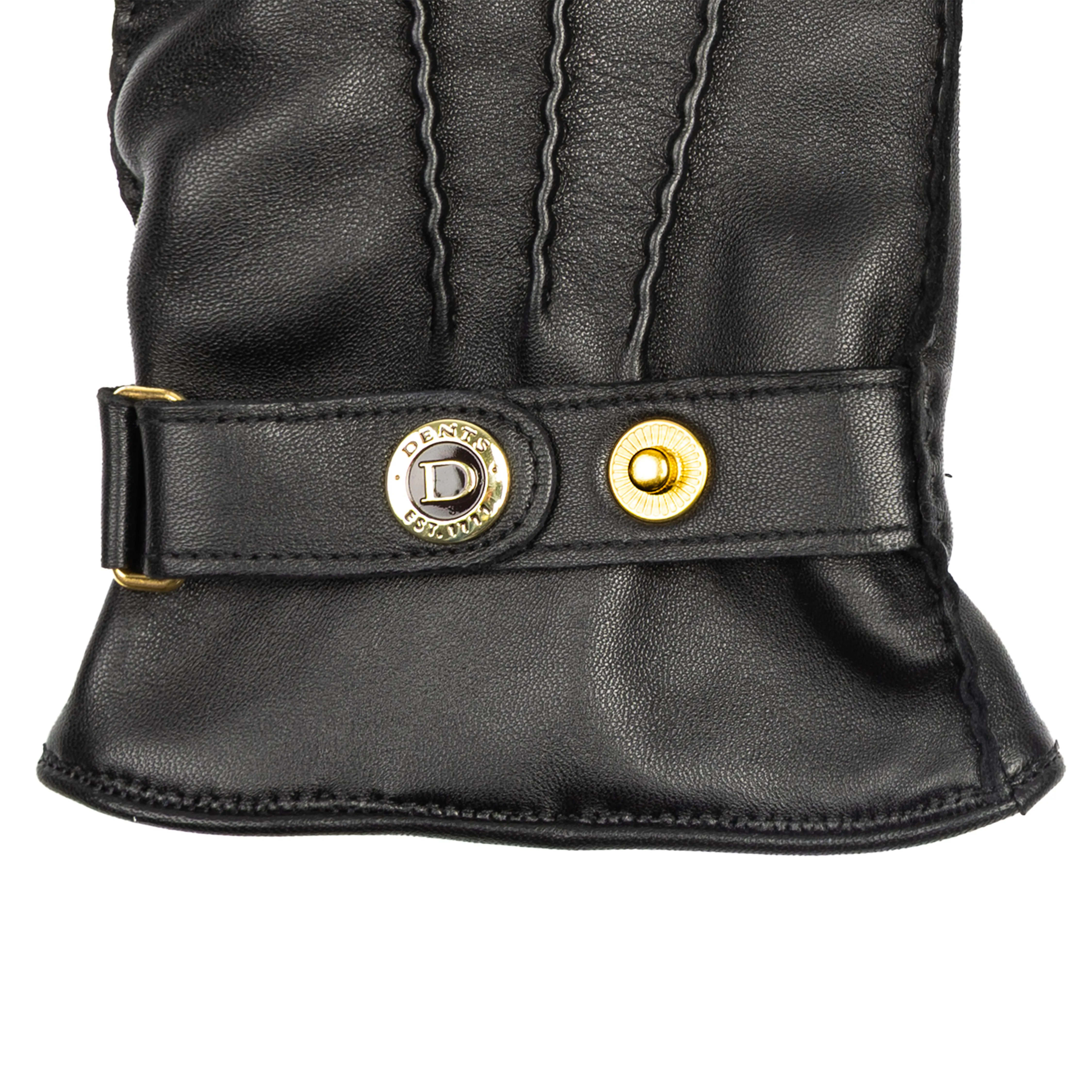 Men’s Heritage Touchscreen Handsewn Three-Point Camel Hair-Lined Leather Gloves sold by Dents Gloves product image thumbnail 4