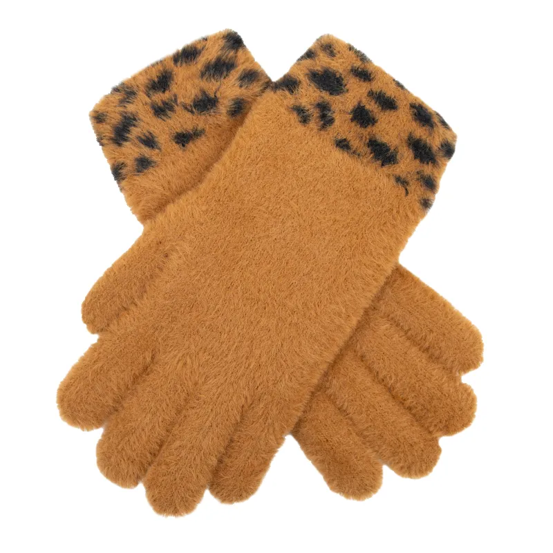 Women's Spotted Feather Yarn Knitted Gloves sold by Dents Gloves