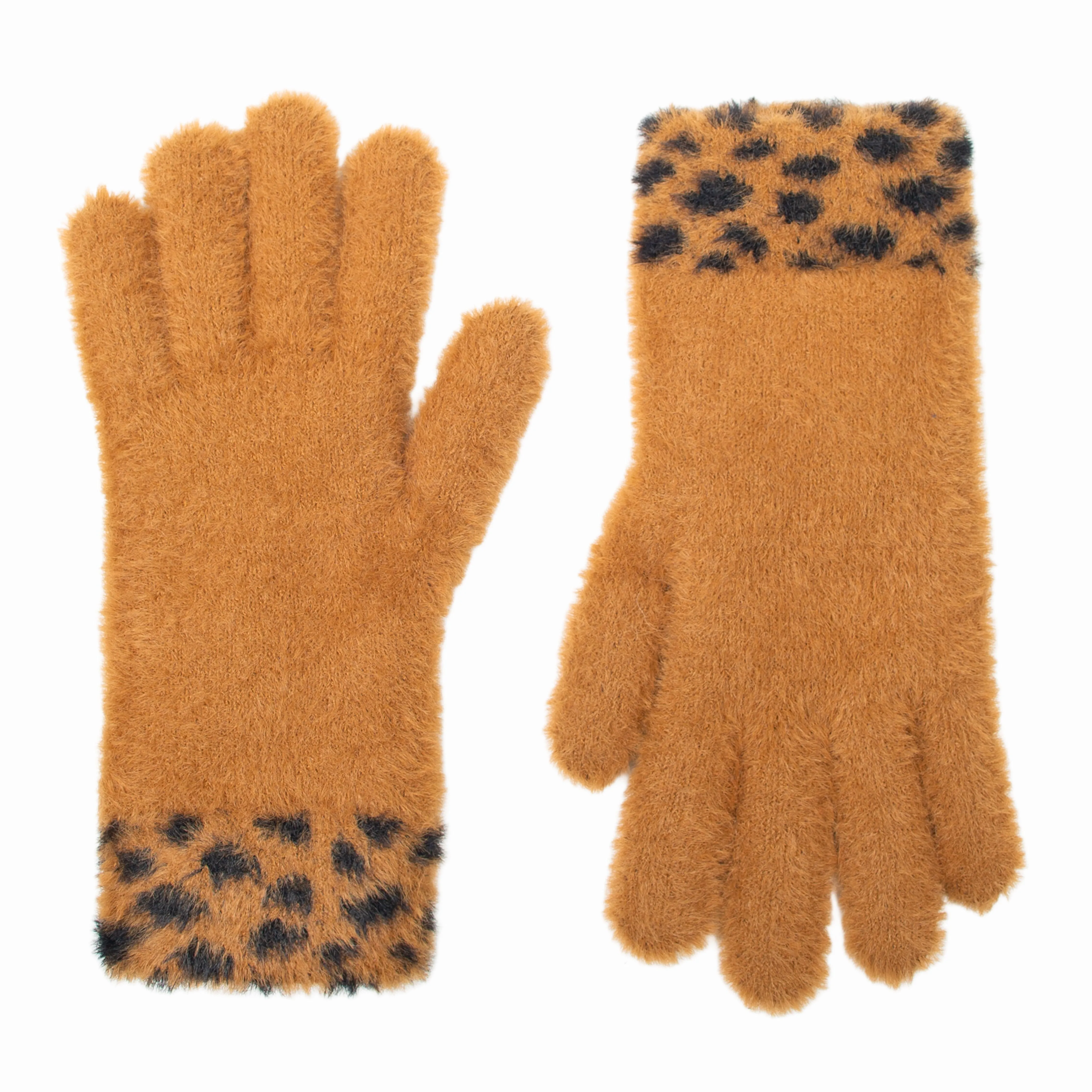 Women's Spotted Feather Yarn Knitted Gloves sold by Dents Gloves product image thumbnail 5