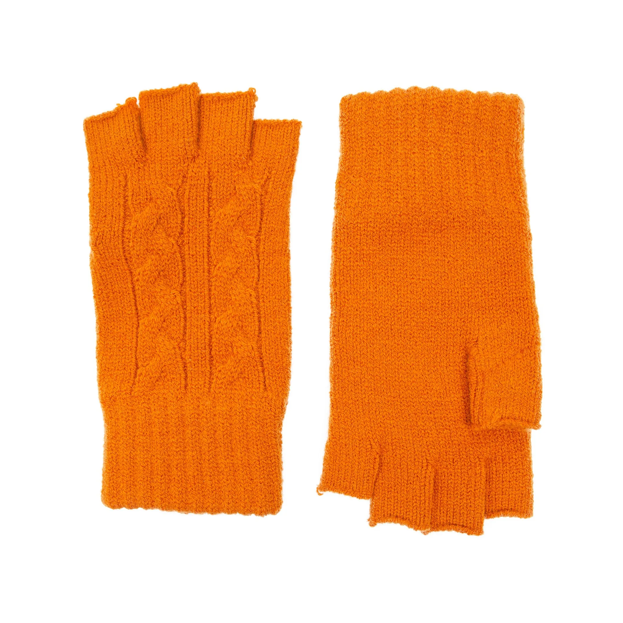 Women's Fingerless Cable Knit Gloves sold by Dents Gloves product image thumbnail 3