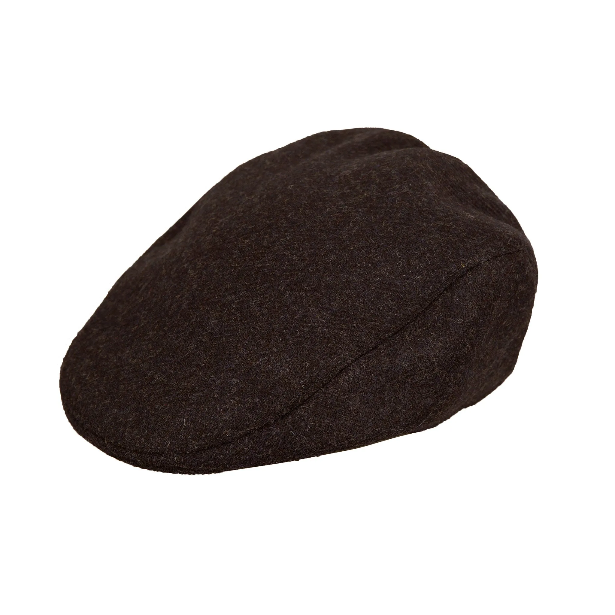 Men’s Abraham Moon Plain Tweed Flat Cap sold by Dents Gloves product image thumbnail 3