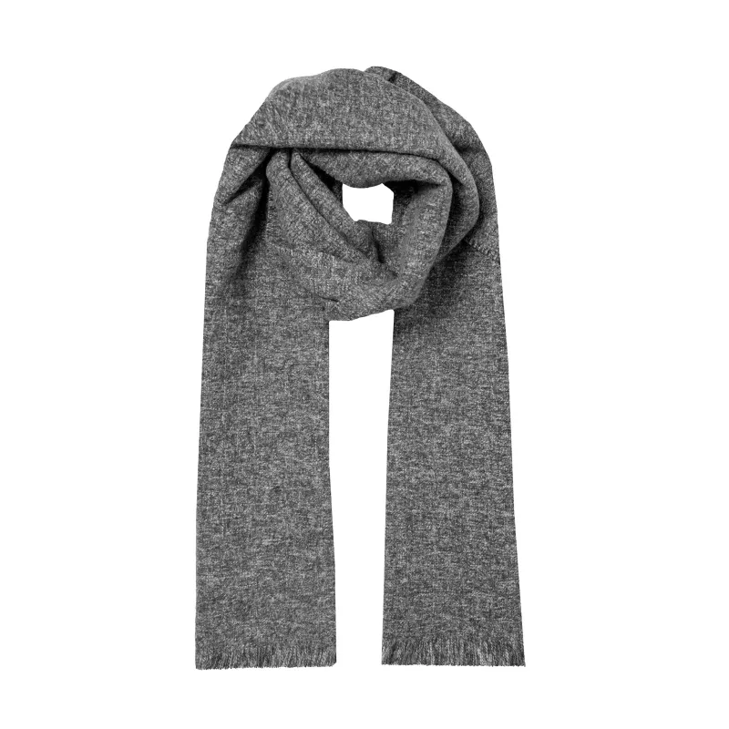 Men’s Marl Scarf with Fringe Ends sold by Dents Gloves