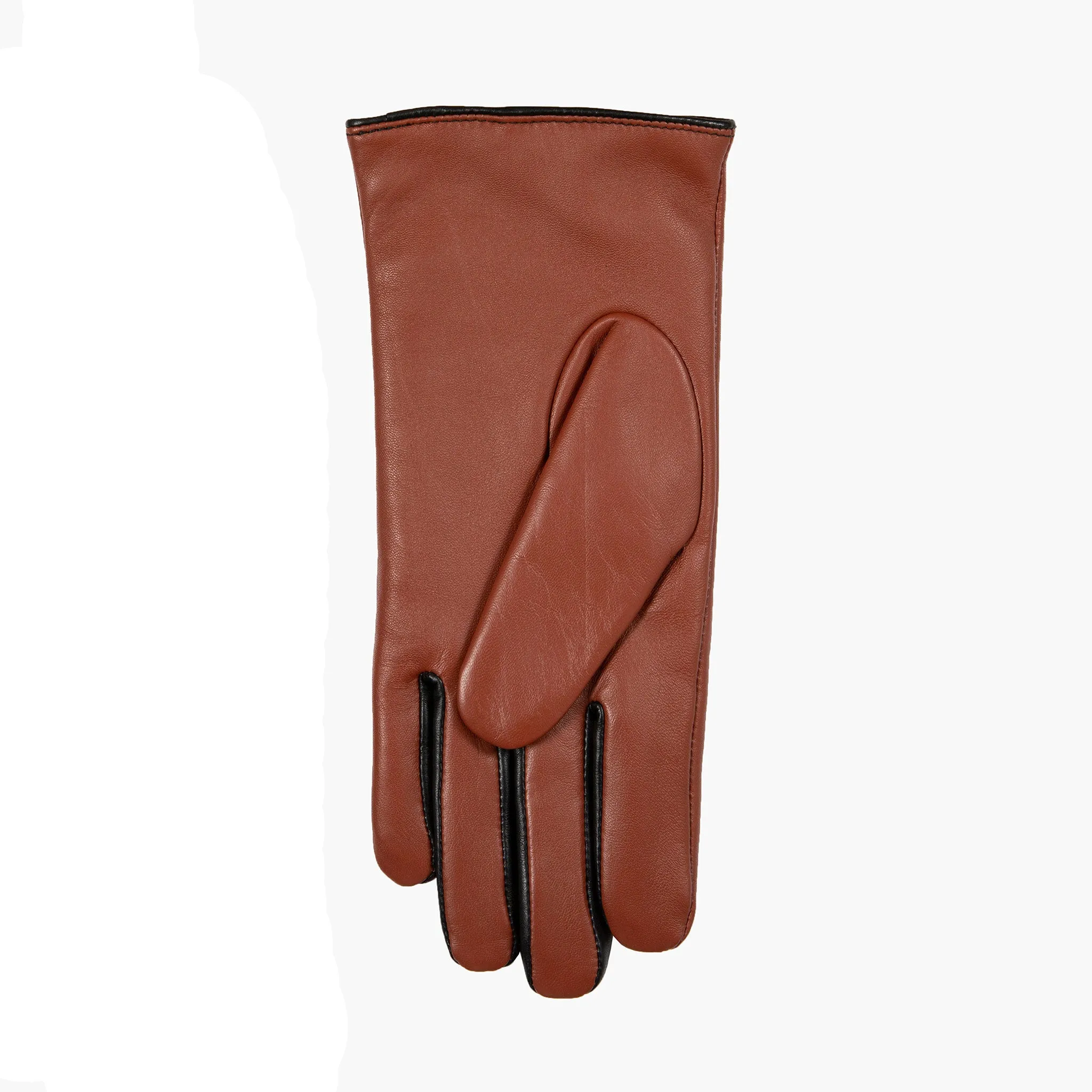 Women’s Single-Point Lined Leather Gloves with Colour Contrast Details sold by Dents Gloves product image thumbnail 5