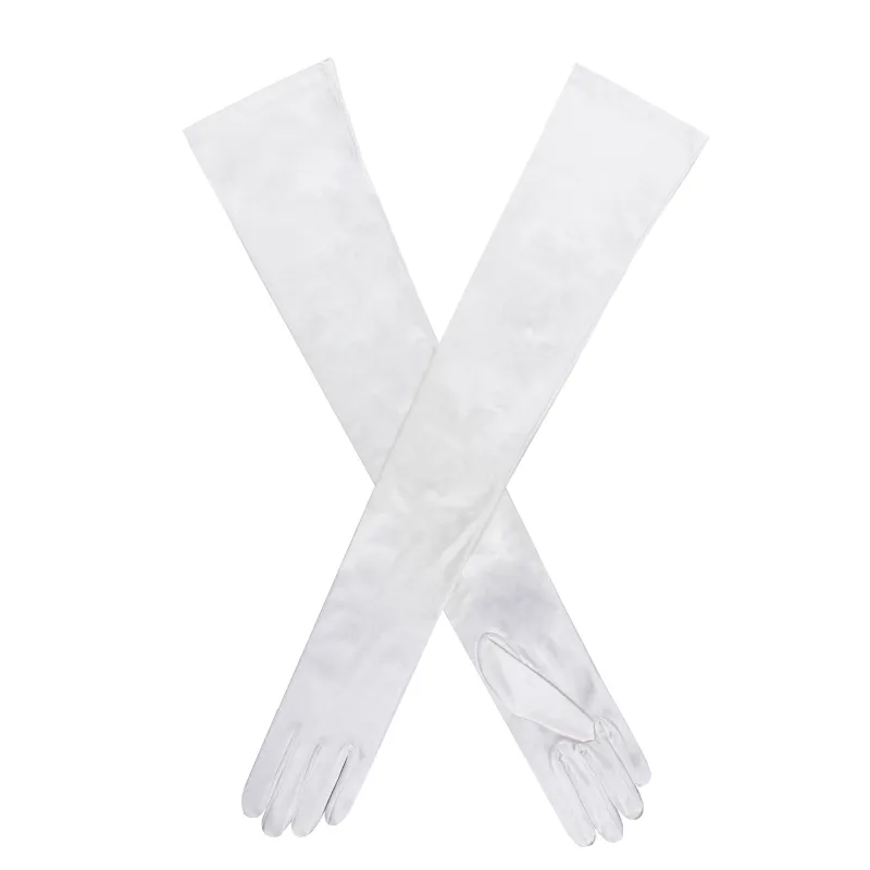 Women’s Long Opera Satin Gloves sold by Dents Gloves