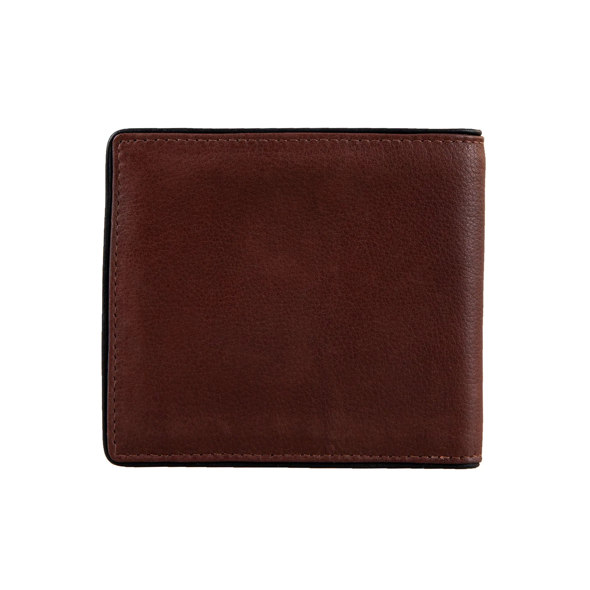 Men's Two-Colour Pebble Grain Leather Bifold Wallet with RFID Blocking and Coin Purse sold by Dents Gloves product image thumbnail 3