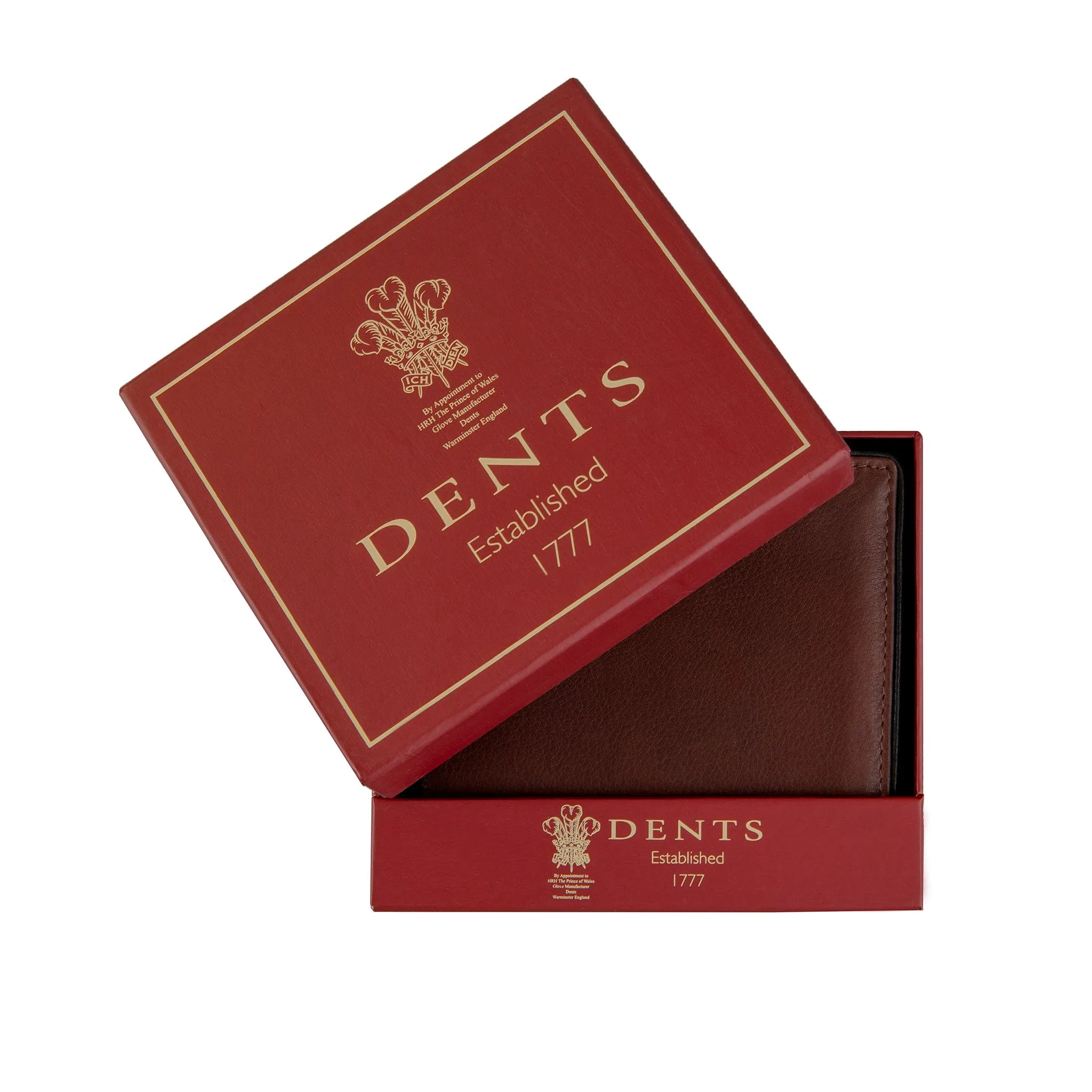 Men's Two-Colour Pebble Grain Leather Bifold Wallet with RFID Blocking and Coin Purse sold by Dents Gloves product image thumbnail 5