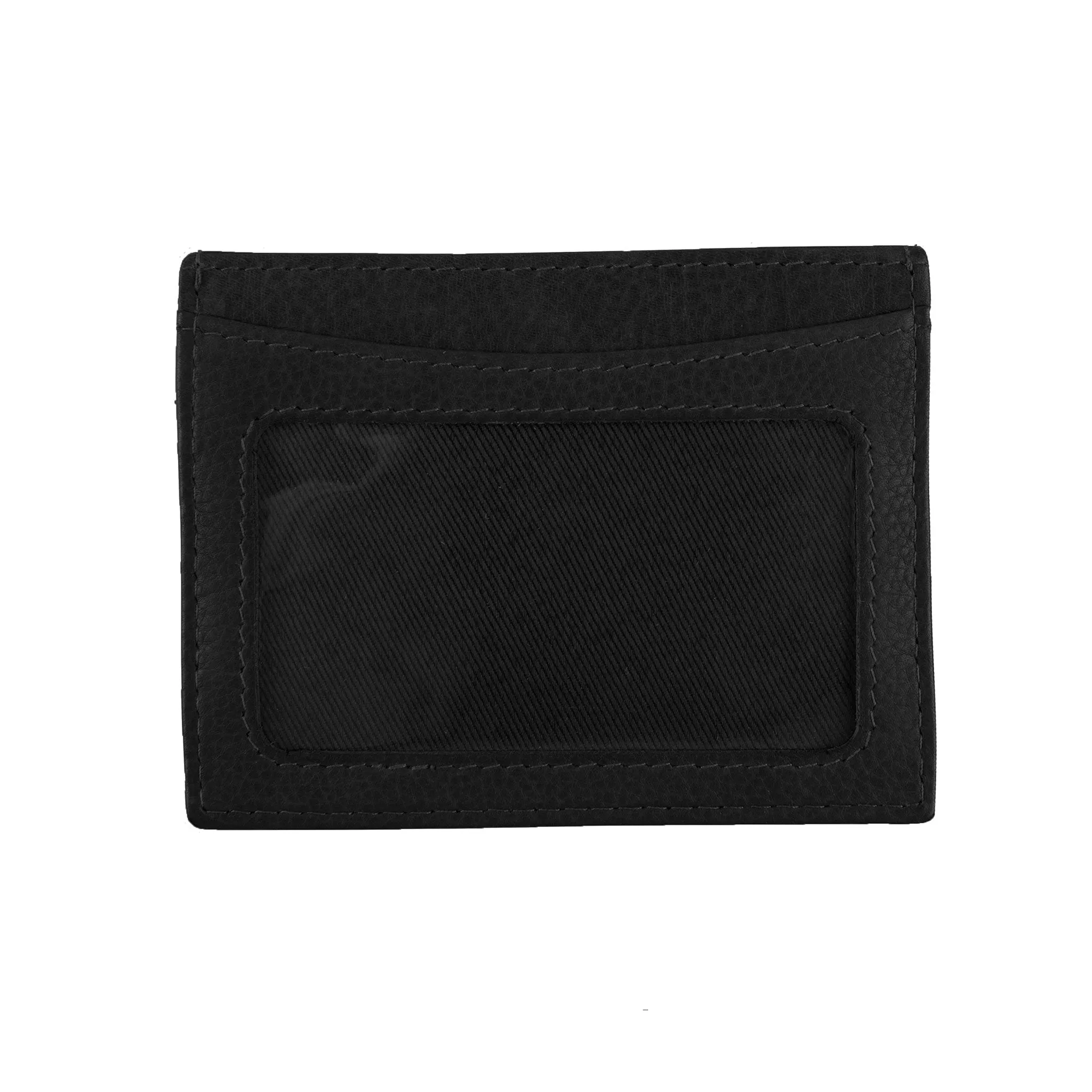 Men's Pebble Grain Leather Card Holder with RFID Blocking and Window Pocket sold by Dents Gloves product image thumbnail 5