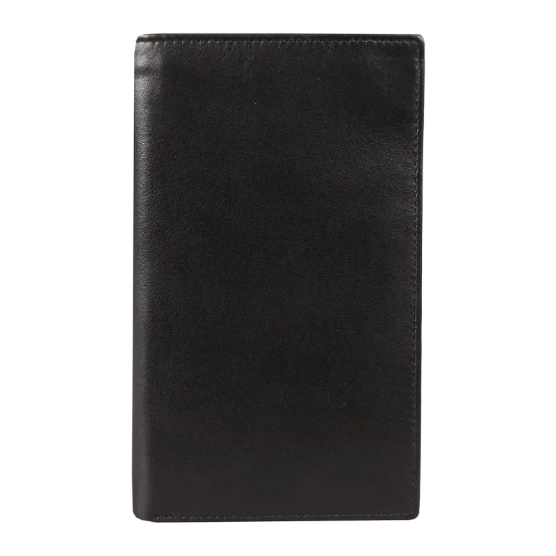 Men's Smooth Nappa Leather Jacket Wallet with RFID Blocking and Window Pocket made by Dents Gloves
