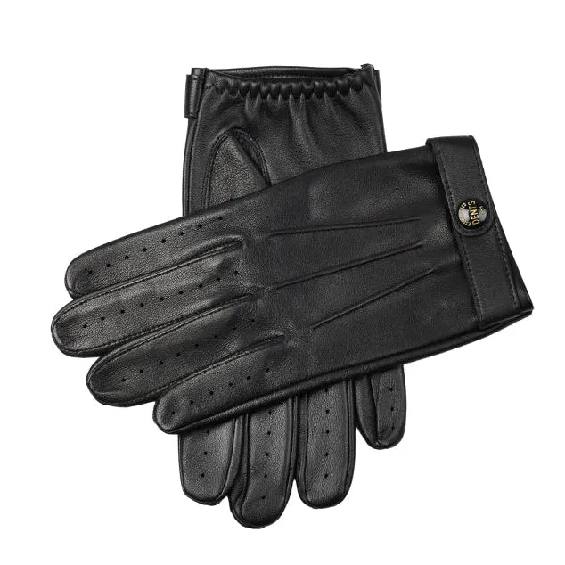 Men’s Heritage Touchscreen Three-Point Leather Driving Gloves sold by Dents Gloves