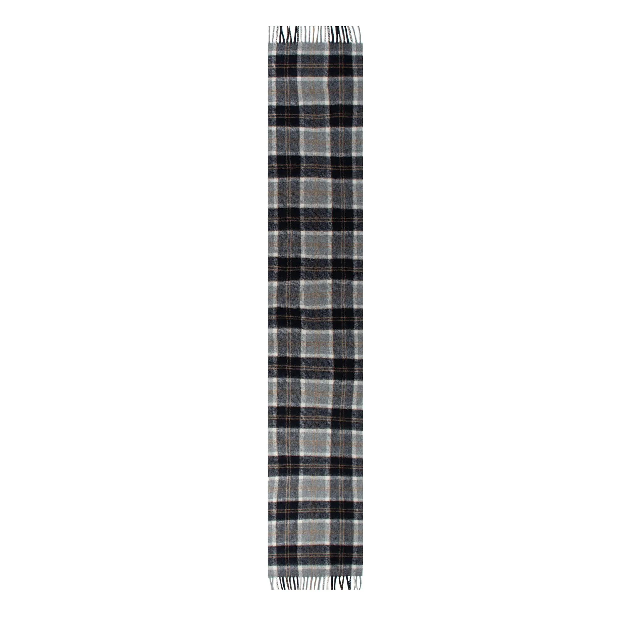 Heritage Tartan Check Cashmere Scarf with Tassels and Gift Box sold by Dents Gloves product image thumbnail 4