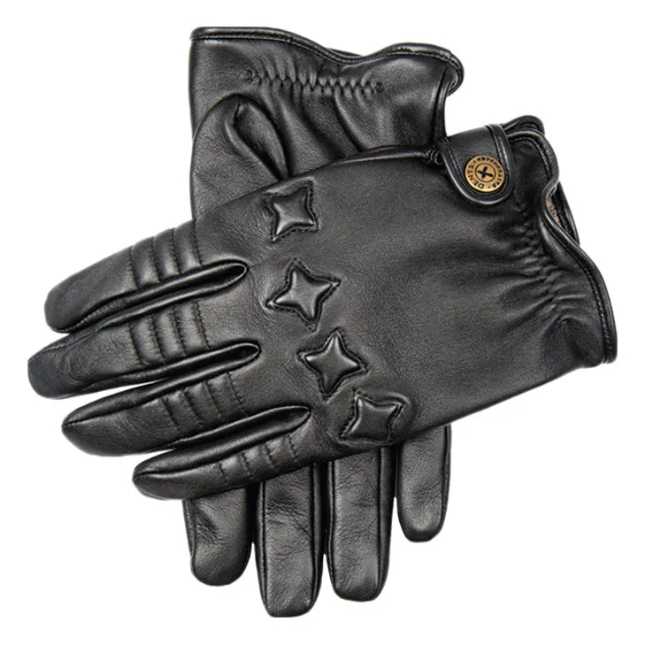 Men's The Suited Racer Cashmere-Lined Leather Driving Gloves sold by Dents Gloves