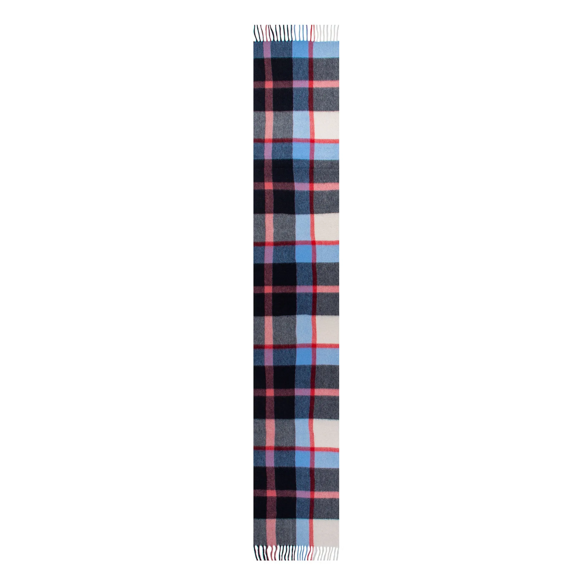 Heritage Plaid Check Cashmere Scarf with Tassels and Gift Box sold by Dents Gloves product image thumbnail 5