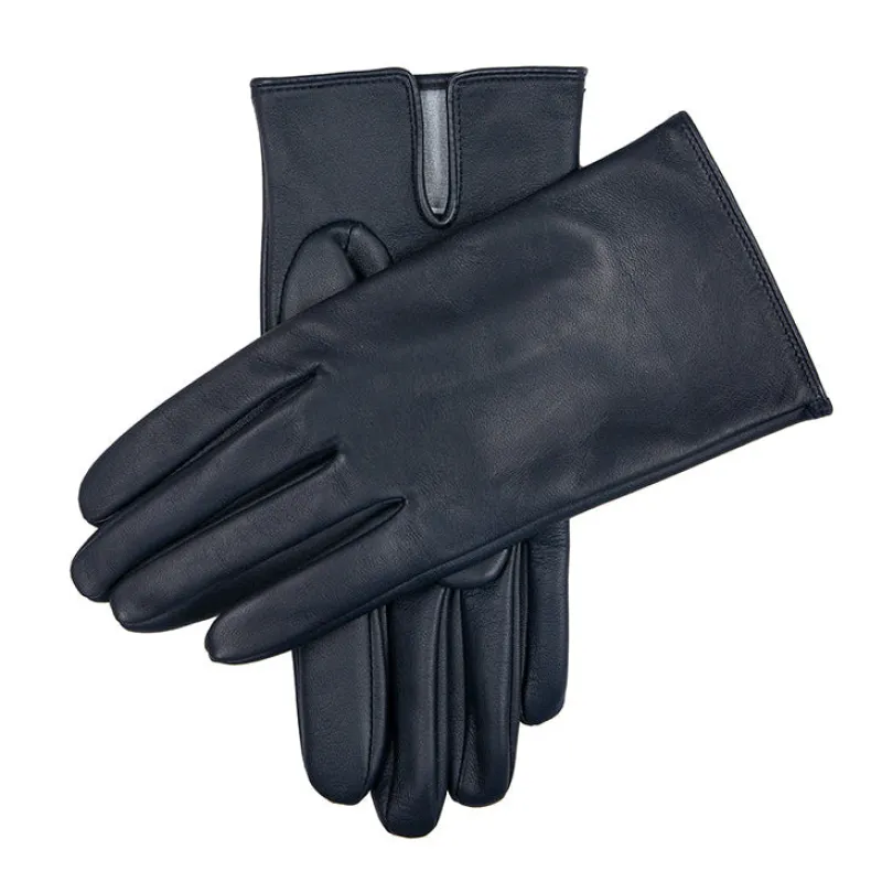 Men’s Heritage Touchscreen Silk-Lined Leather Gloves sold by Dents Gloves