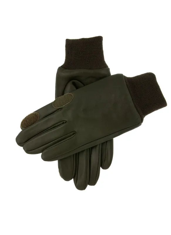 Men's Water-Resistant Fleece-Lined Leather Shooting Gloves sold by Dents Gloves