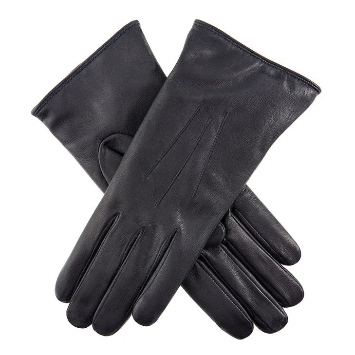 Women's Heritage Three-Point Lambswool-Lined Leather Gloves sold by Dents Gloves product image thumbnail 3