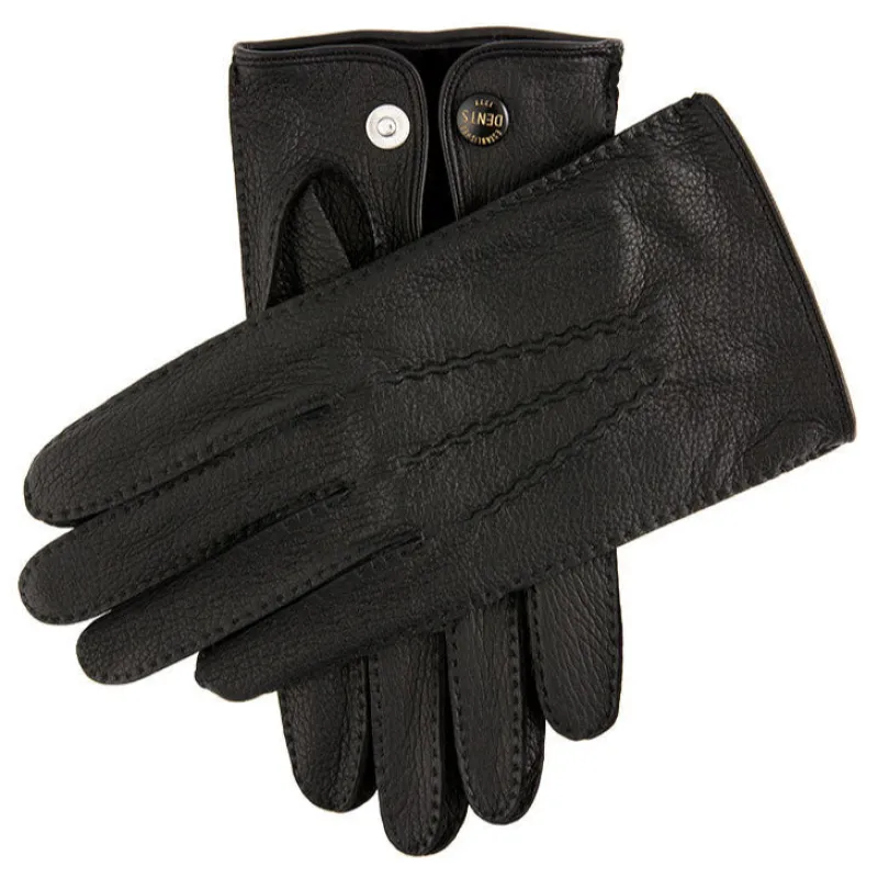 Men's Heritage Handsewn Three-Point Deerskin Leather Gloves sold by Dents Gloves