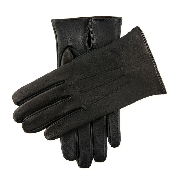 Men's Heritage Touchscreen Three-Point Leather Gloves sold by Dents Gloves