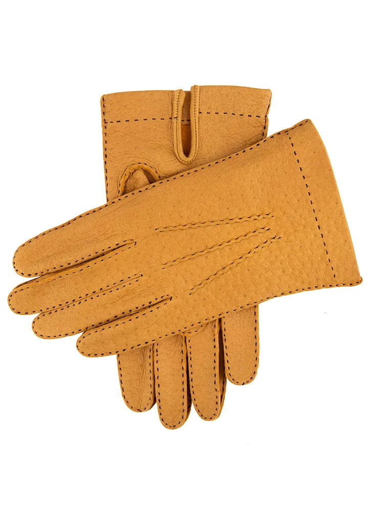 Men's Heritage Handsewn Three-Point Peccary Leather Gloves sold by Dents Gloves