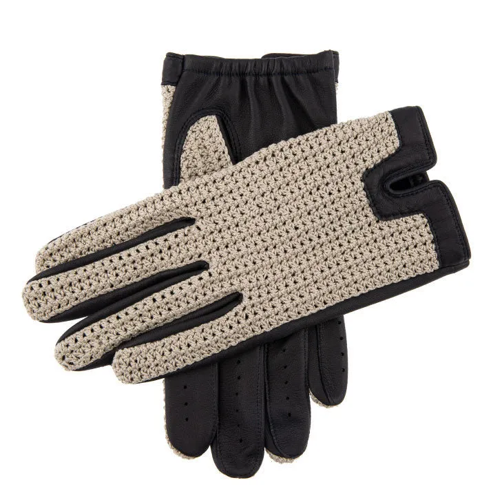 Men's Heritage Crochet-Back Leather Driving Gloves sold by Dents Gloves product image thumbnail 3