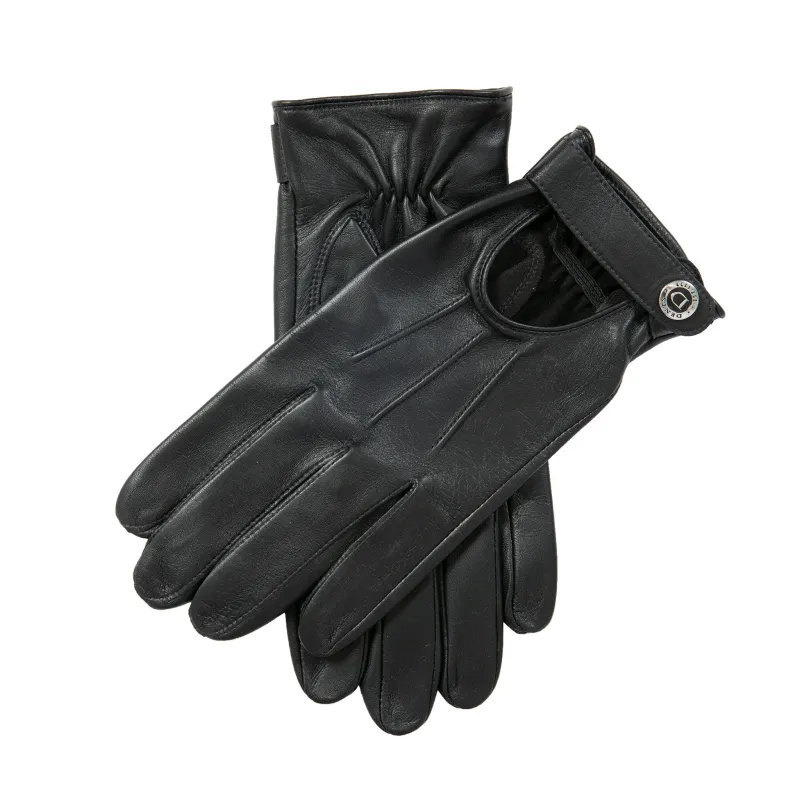Men’s Three-Point Leather Driving Gloves with Wristwatch Cut-out sold by Dents Gloves