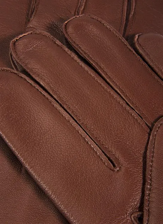 Men's Three-Point Wool Blend-Lined Leather Gloves sold by Dents Gloves product image thumbnail 3