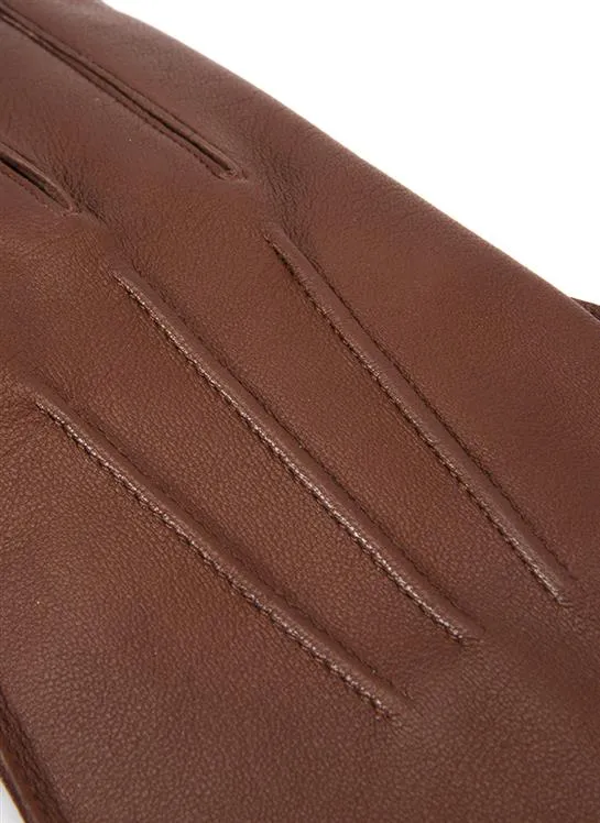 Men's Three-Point Wool Blend-Lined Leather Gloves sold by Dents Gloves product image thumbnail 2
