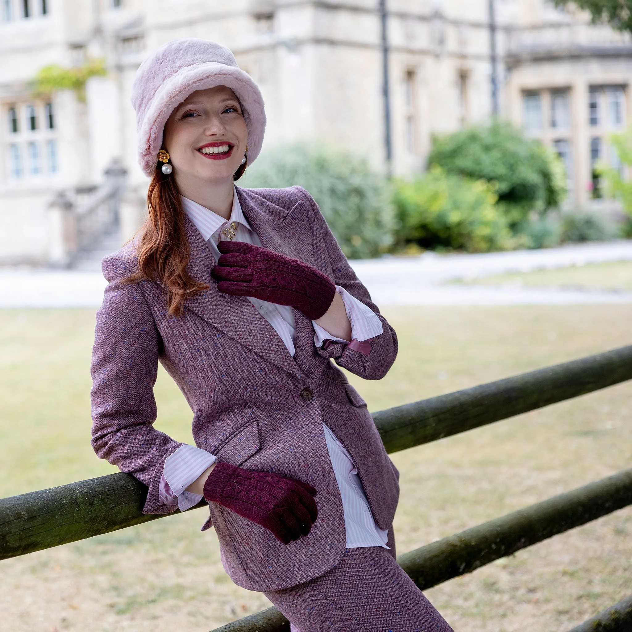 Women's Cable Knit Gloves sold by Dents Gloves product image thumbnail 2