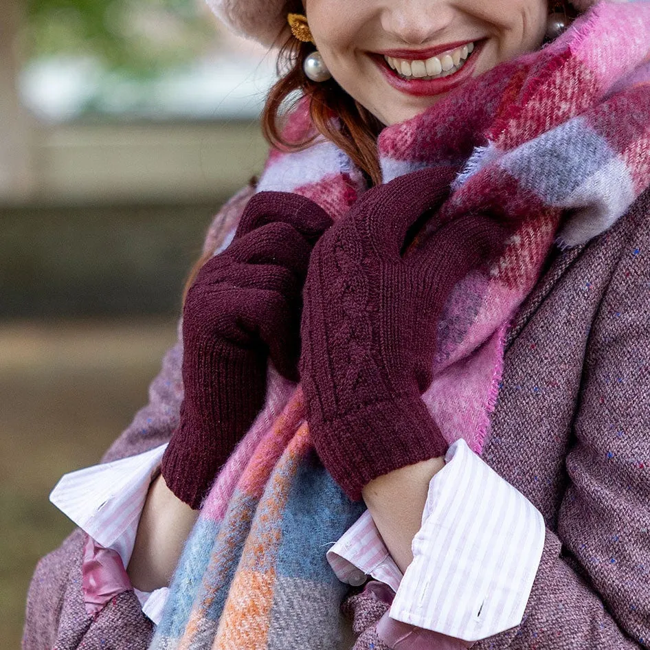 Women's Cable Knit Gloves sold by Dents Gloves product image thumbnail 3