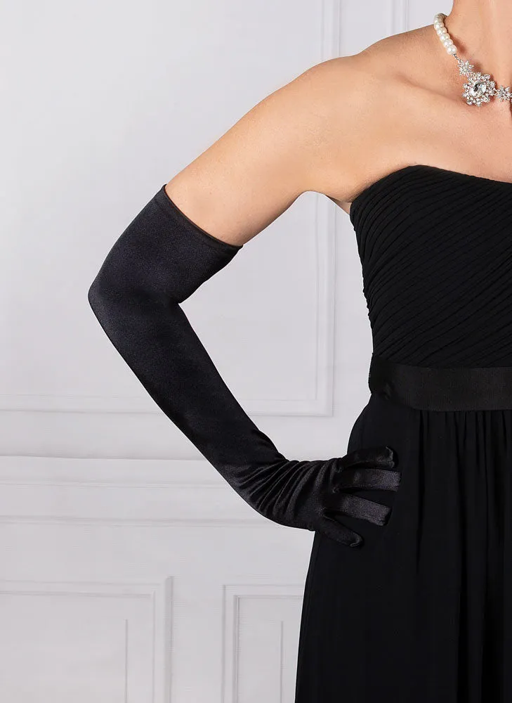 Women's Long Opera Satin Gloves sold by Dents Gloves product image thumbnail 3