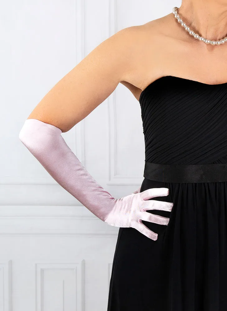 Women's Long Above-Elbow Satin Gloves sold by Dents Gloves product image thumbnail 2