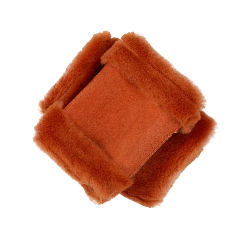 Women's Fingerless Sheepskin Mittens sold by Dents Gloves