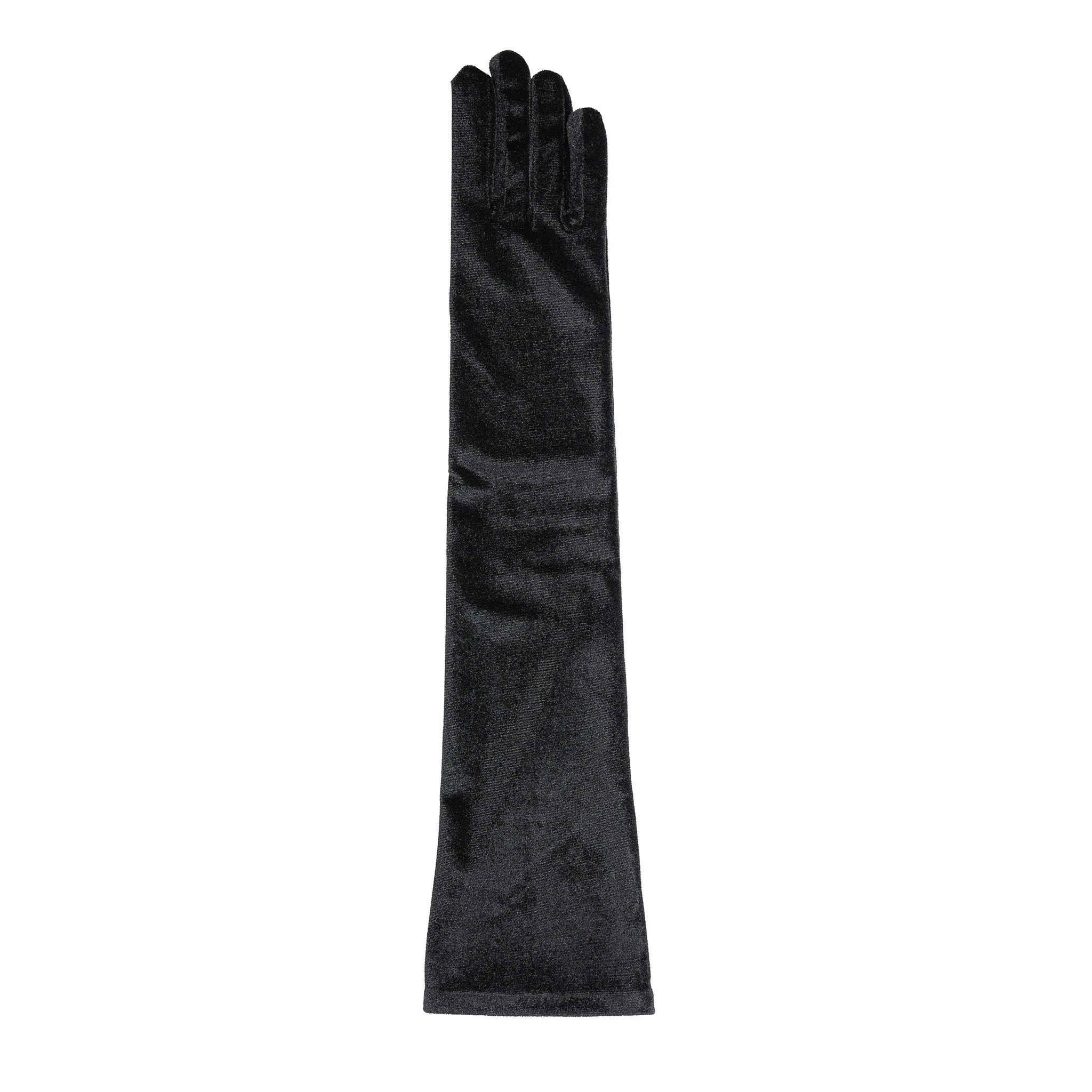 Women's Long Above-Elbow Velvet Gloves sold by Dents Gloves product image thumbnail 4