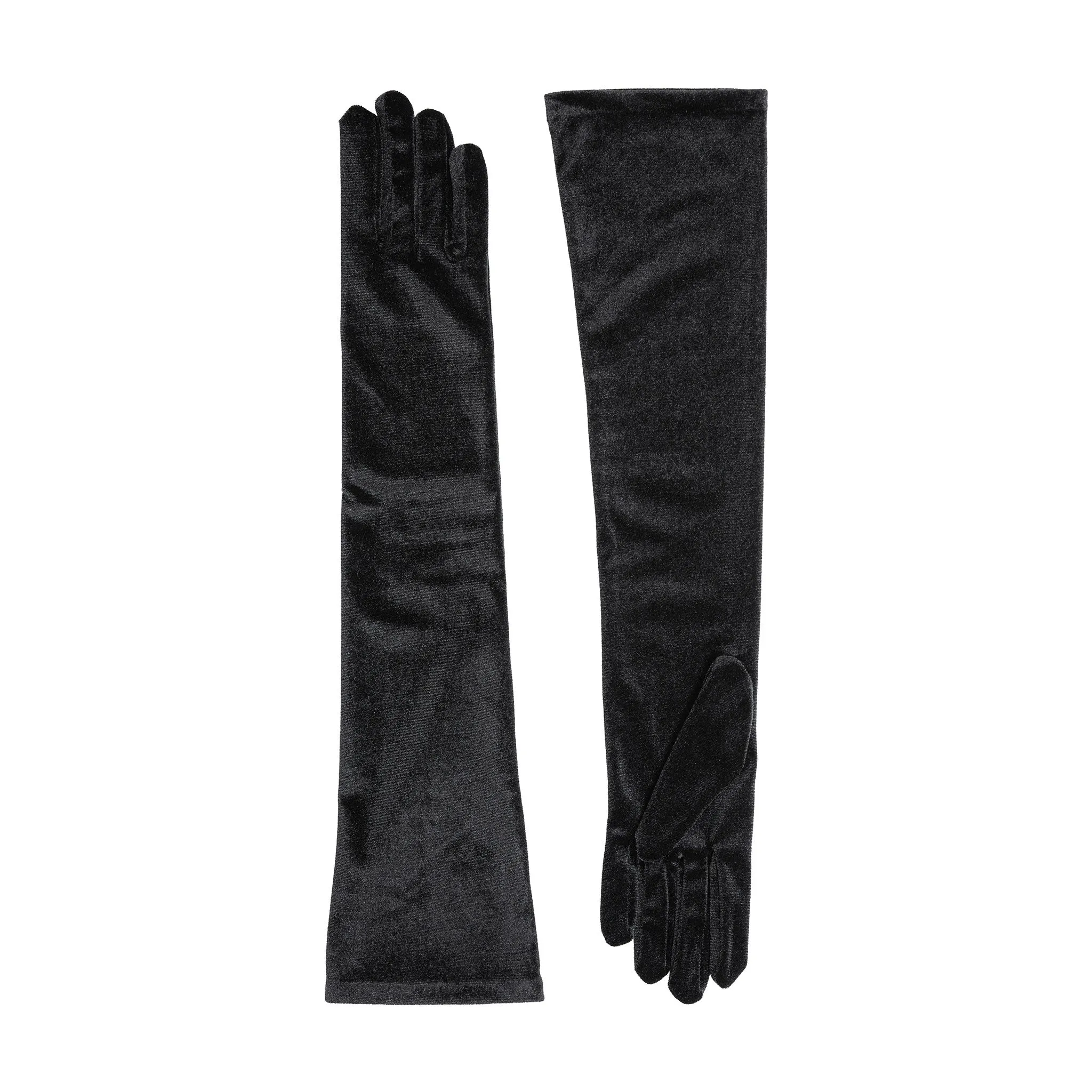 Women's Long Above-Elbow Velvet Gloves sold by Dents Gloves product image thumbnail 3