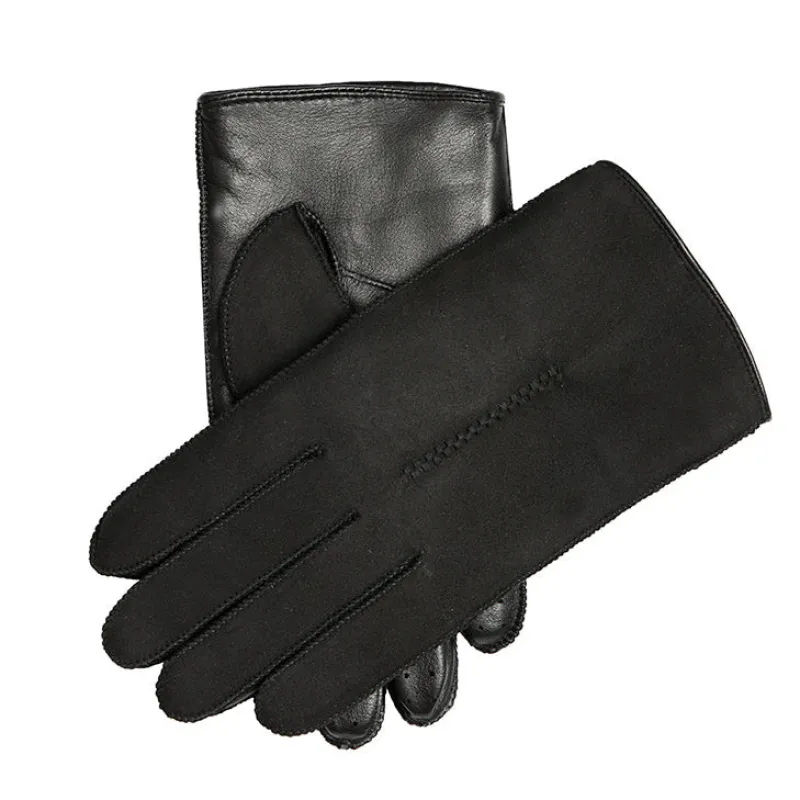 Men’s Touchscreen Single-Point Leather and Sheepskin Gloves sold by Dents Gloves