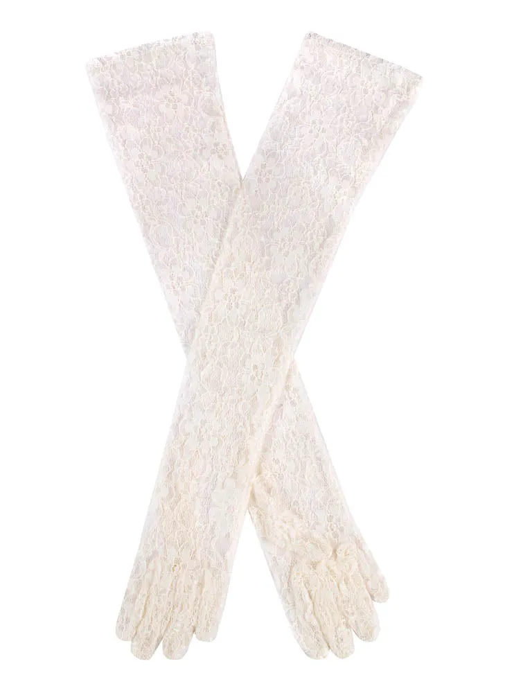 Women's Long Opera Lace Gloves sold by Dents Gloves