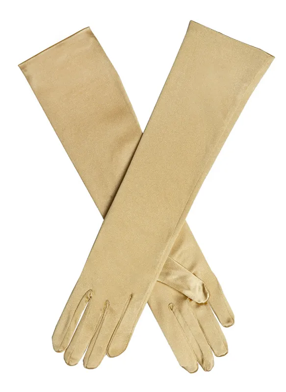 Women's Long Below-Elbow Satin Gloves sold by Dents Gloves