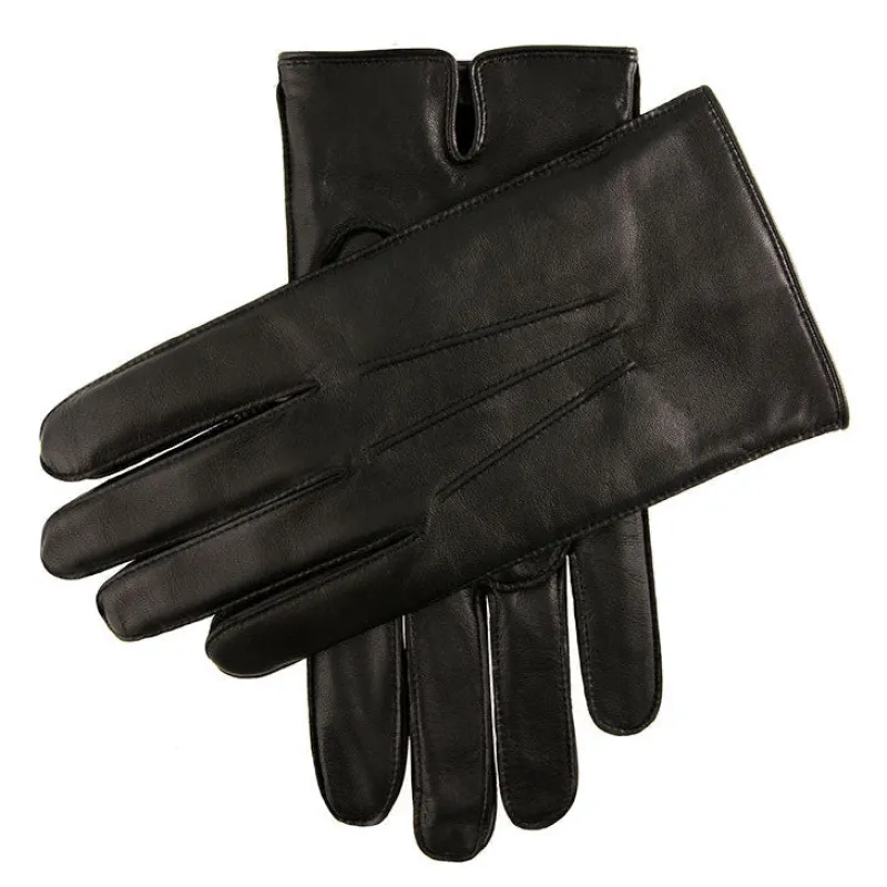 Men's Three-Point Fleece-Lined Leather Gloves sold by Dents Gloves