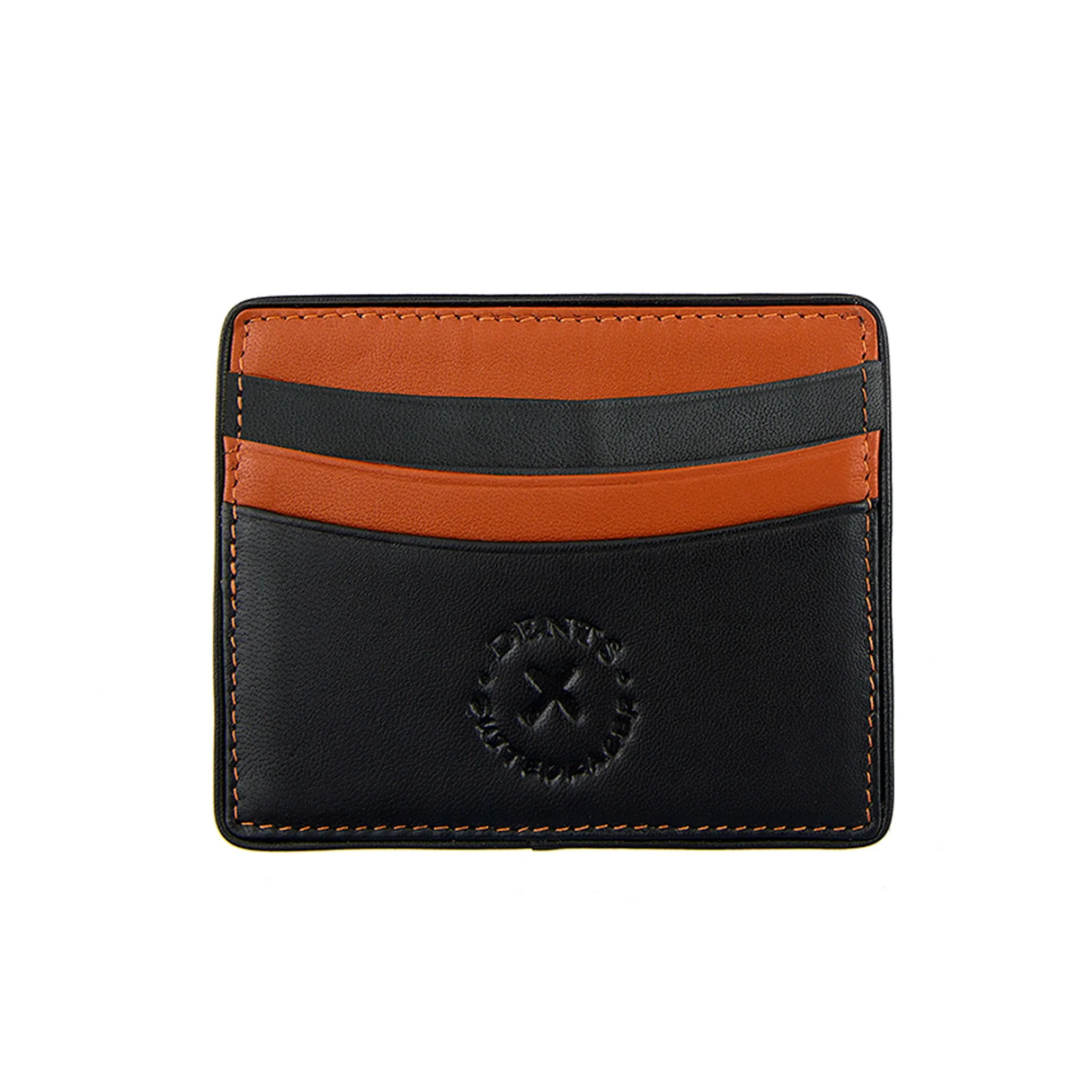 Men's The Suited Racer Smooth Nappa Leather Card Holder with RFID Blocking sold by Dents Gloves