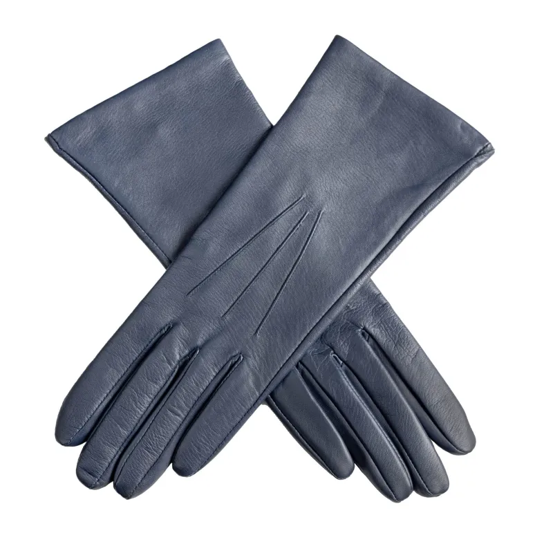 Women's Heritage Three-Point Silk-Lined Leather Gloves sold by Dents Gloves