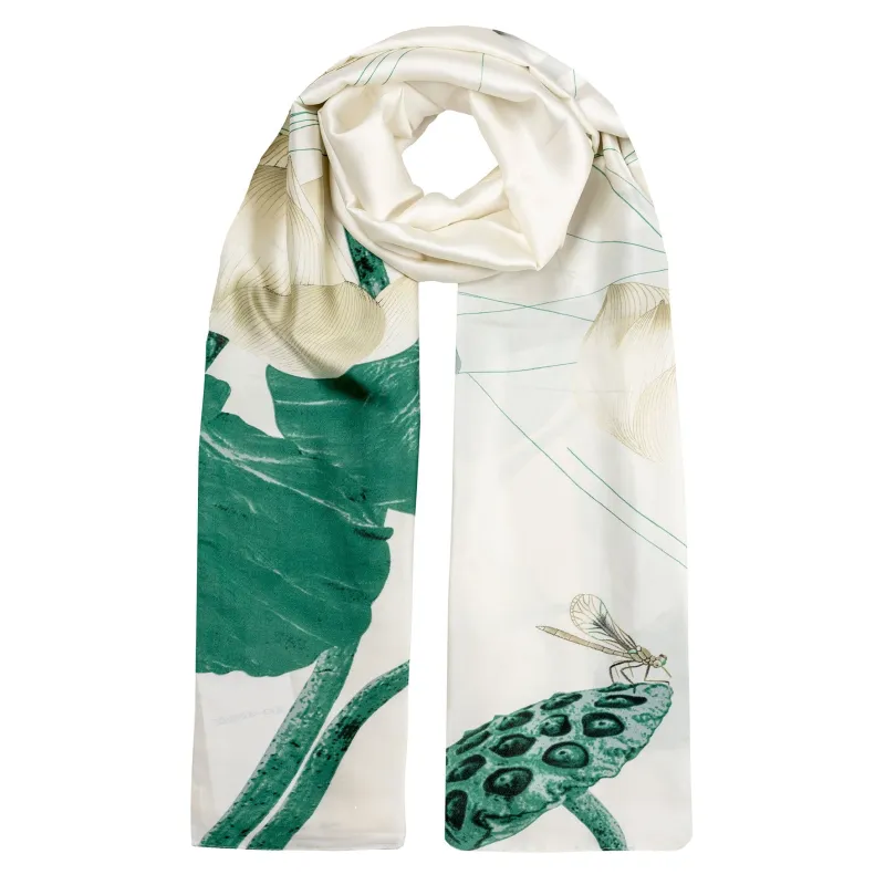 Women’s Nature-Inspired Silk-Like Lightweight Scarf sold by Dents Gloves