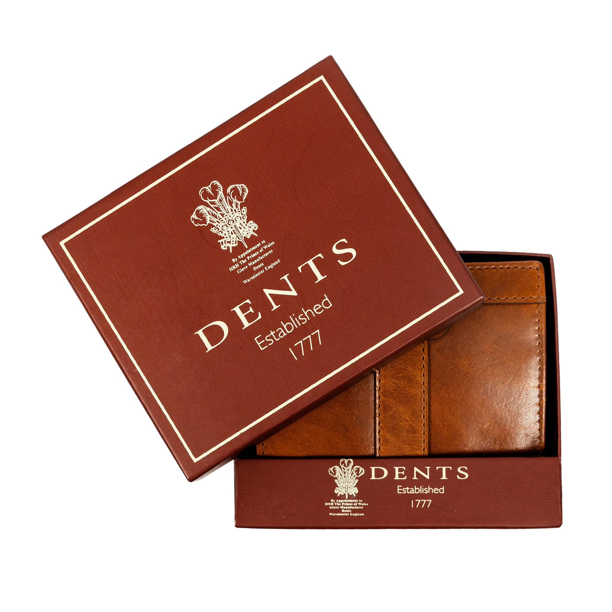 Men’s Distressed Leather Passcase Wallet with RFID Blocking and Window Pocket sold by Dents Gloves product image thumbnail 5