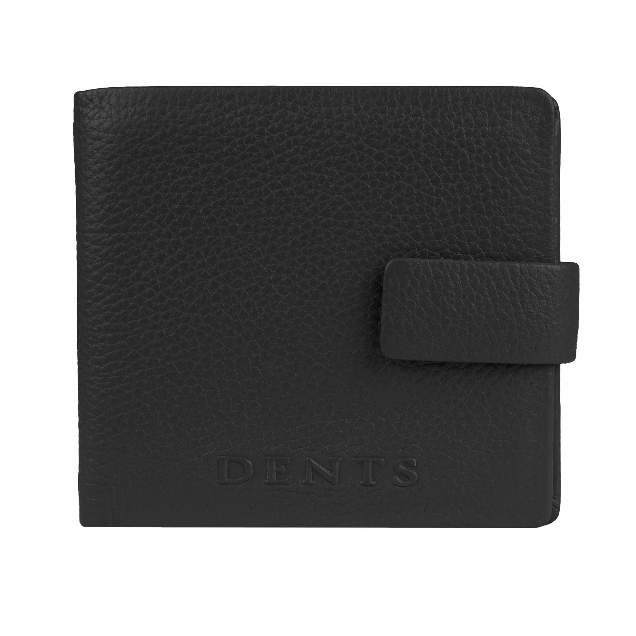 Men’s Pebble Grain Leather Passcase Wallet with RFID Blocking and Flip-up Window sold by Dents Gloves