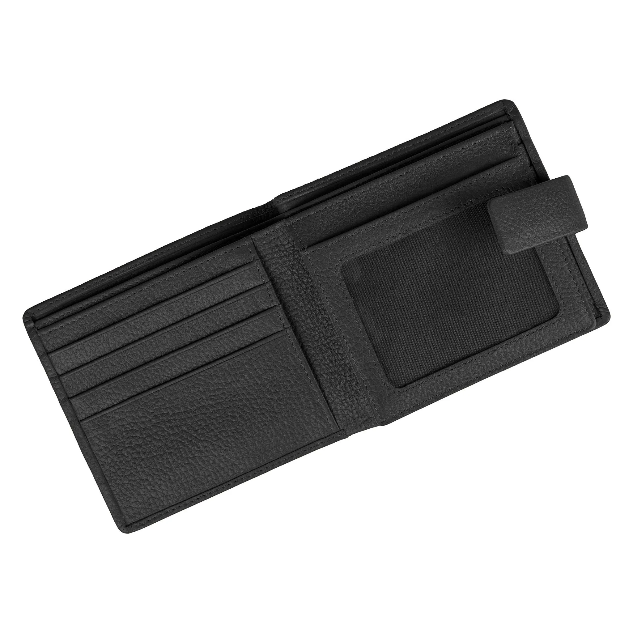 Men’s Pebble Grain Leather Passcase Wallet with RFID Blocking and Flip-up Window sold by Dents Gloves product image thumbnail 3
