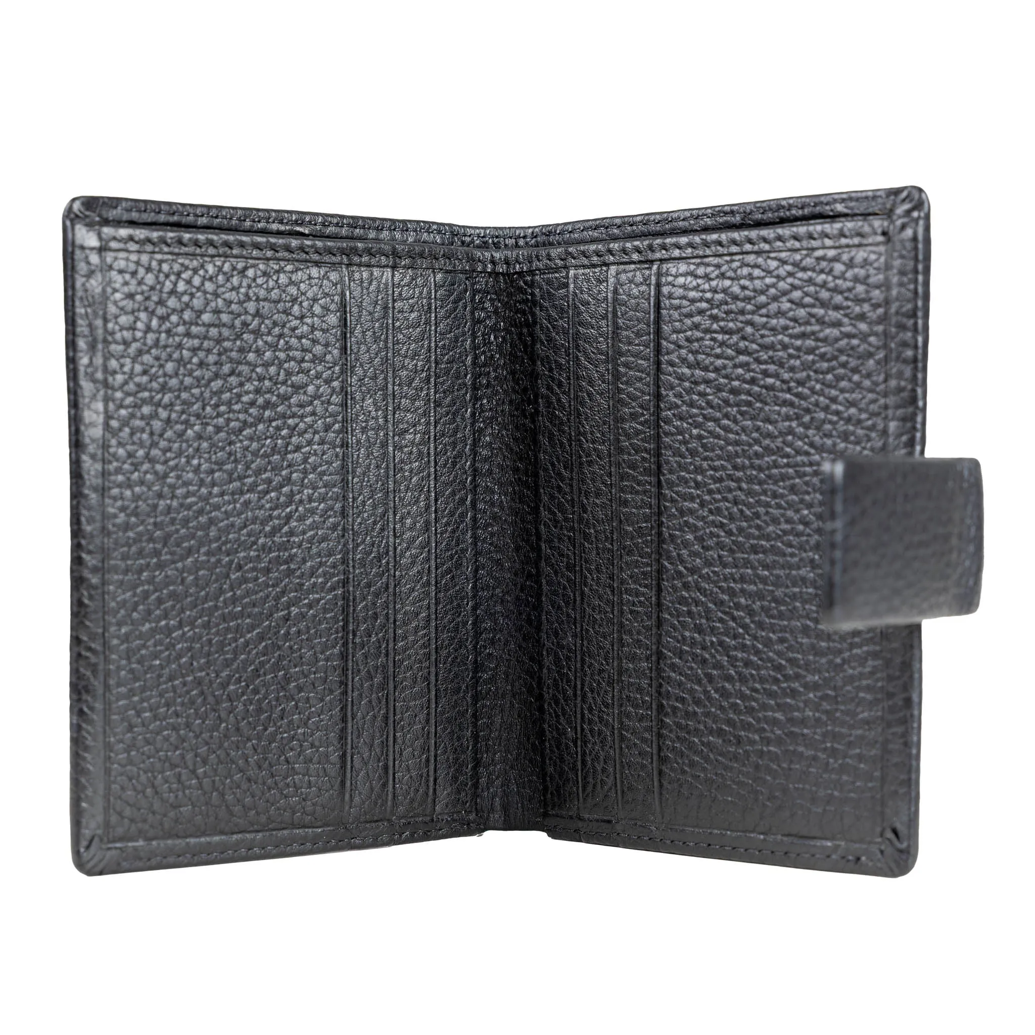 Men’s Pebble Grain Leather Bifold Card Holder with RFID Blocking sold by Dents Gloves product image thumbnail 2