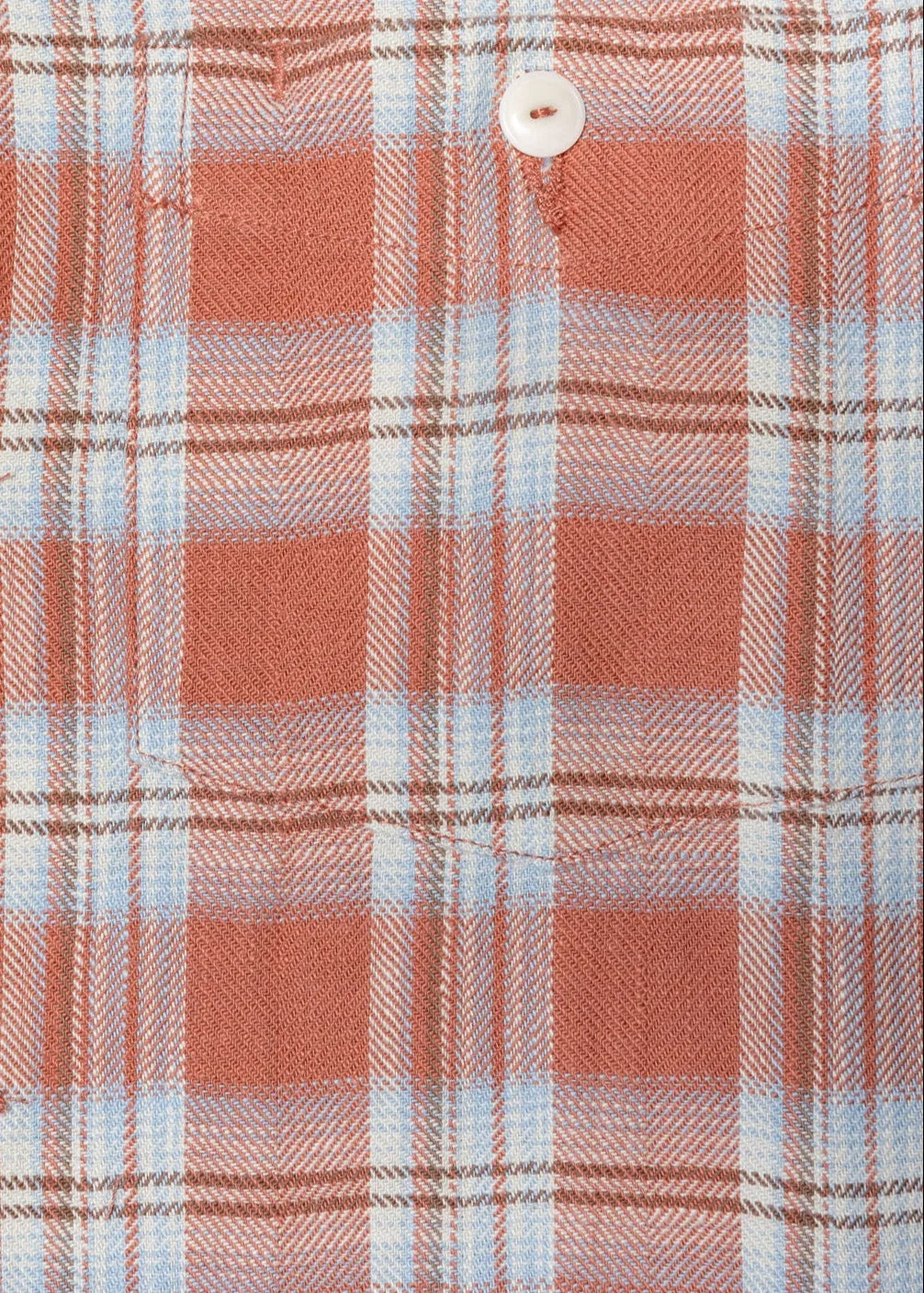 Herringbone Plaid Overshirt sold by American Trench product image thumbnail 4