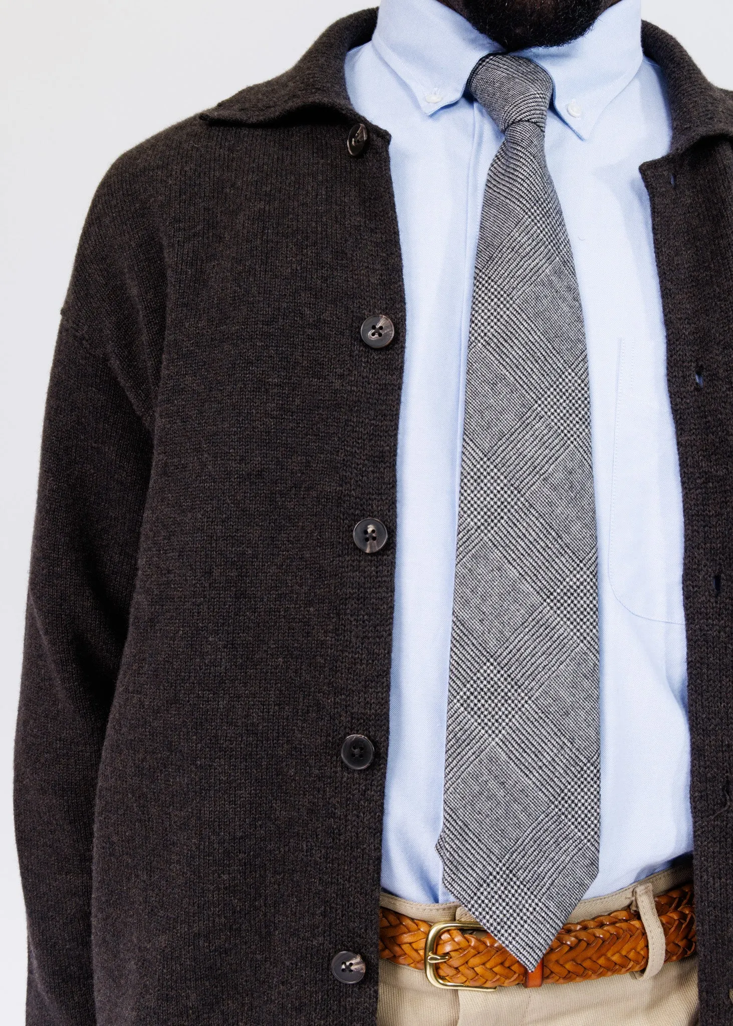 The Supermerino Collared Cardigan sold by American Trench product image thumbnail 2