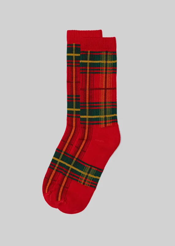 The McCallister Plaid Sock sold by American Trench