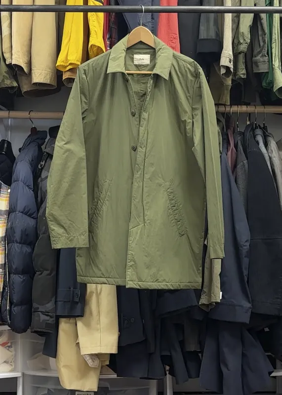 Folk Nylon-Cotton Lined Trench Coat – Size 4 (M) sold by American Trench